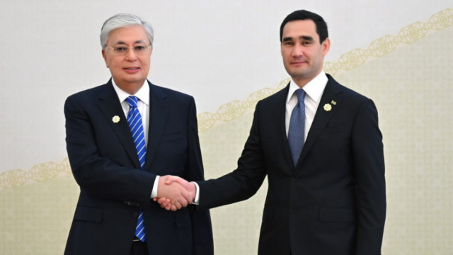 Kazakh President participates in international forum in Turkmenistan