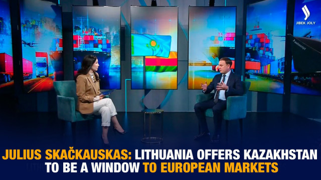Julius Skačkauskas: Lithuania offers Kazakhstan to be a window to European markets