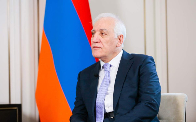 Армения Президенти: Казакстан менен достук мамилеге кызыкдарбыз