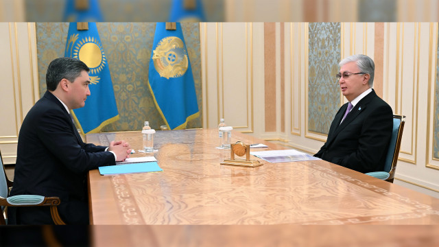 Kazakh President briefed on indicators of socio-economic development