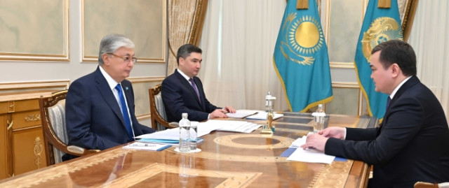 Kazakh President briefed on Astana development