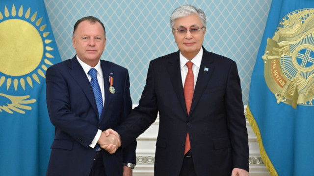 President Tokayev meets International Judo Federation President