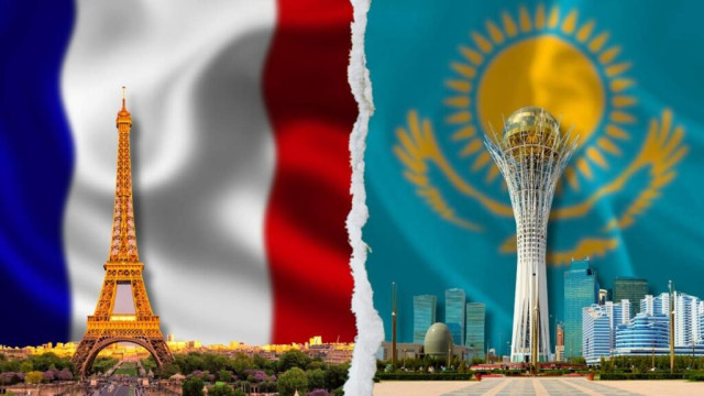 Kazakistan ve Fransa, 2,2 milyar dolar değerinde 24 anlaşma imzaladı