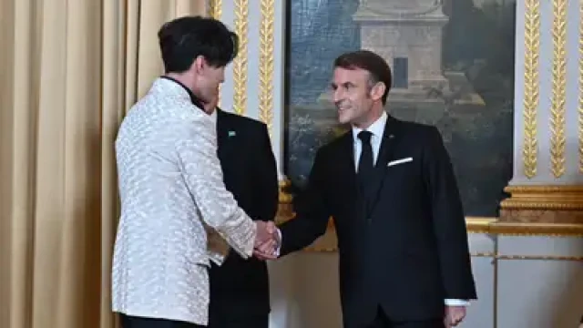 Dimash Qudaibergen performs at Élysée Palace in Paris