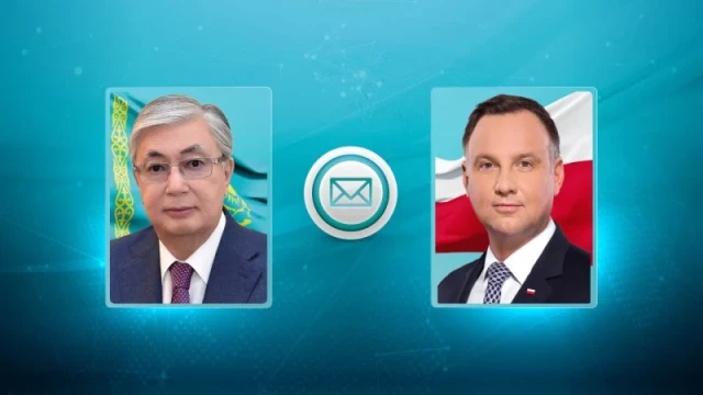 Kassym-Jomart Tokayev, Polonya Cumhurbaşkanı'na tebrik telgrafı gönderdi