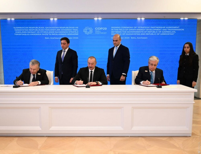 Kazakhstan, Azerbaijan, Uzbekistan to integrate energy systems