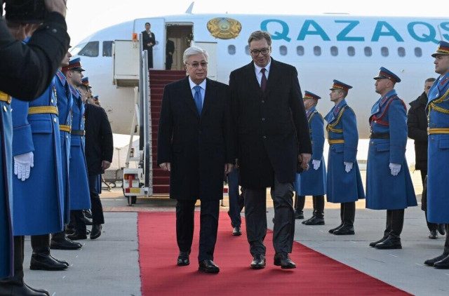 Official visit of Kazakh President to Serbia