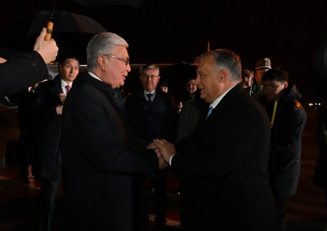 President Tokayev arrives in Hungary for state visit