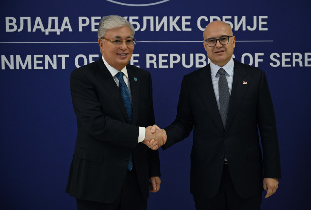 Kazakh President meets with Serbian Prime Minister