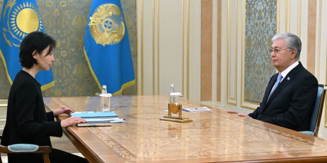 Мемлекет басшысы Президент кеңесшісі – Халықаралық экологиялық ынтымақтастық жөніндегі арнаулы өкілін қабылдады