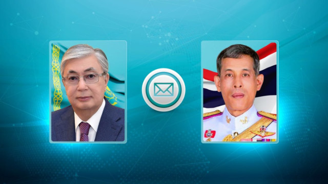 Президент Казахстана поздравил Короля Таиланда