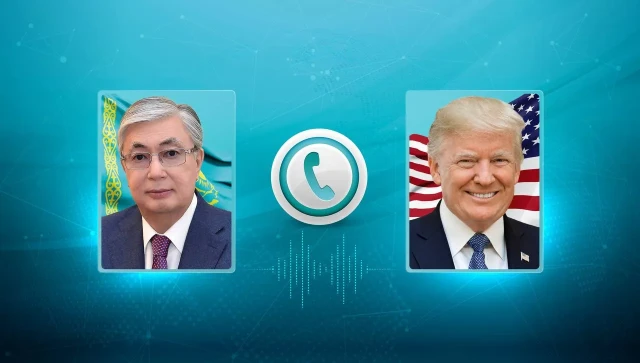Kassym-Jomart Tokayev and Donald Trump hold telephone conversation