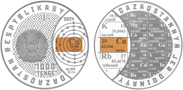 Казакстан улуттук банкы коллекциялык монеталардын кезектеги сериясын чыгарды