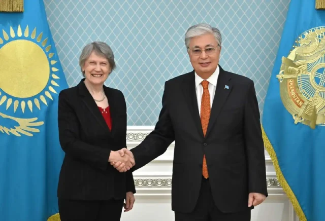 President Tokayev receives Chair of Extractive Industries Transparency Initiative Board