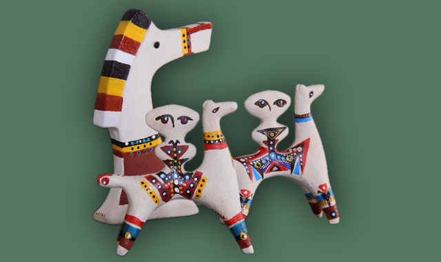 Aşkabat’ta modern tarzda sanat sergisi açıldı