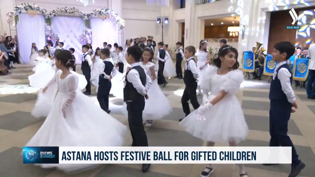 Astana hosts festive ball for gifted children