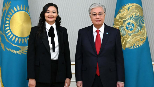 Kassym-Jomart Tokayev receives President of Kazakhstan Gymnastics Federation