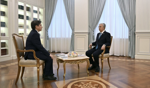 К. Токаев «Ana tili» гезитине интервью берди