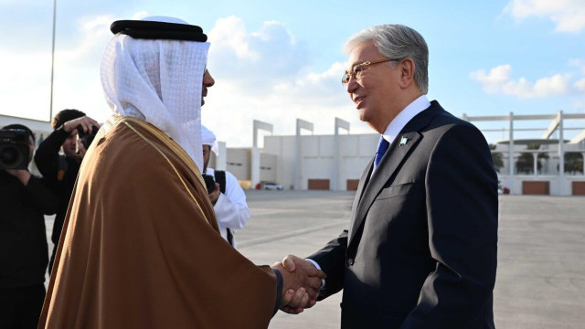 Қазақстан Президенті Біріккен Араб Әмірліктеріне жұмыс сапарымен келді