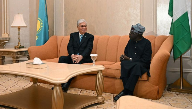 Kassym-Jomart Tokayev meets with Nigeria’s President