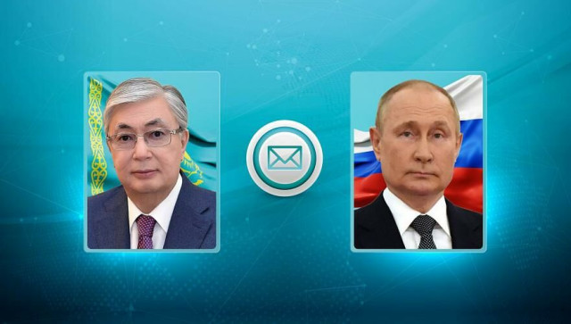 Kassym-Jomart Tokayev congratulates Russian President on 20th anniversary of border treaty signing