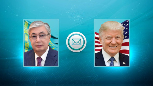 Kazakistan Devlet başkanı Donald Trump'a tebrik mesajı gönderdi
