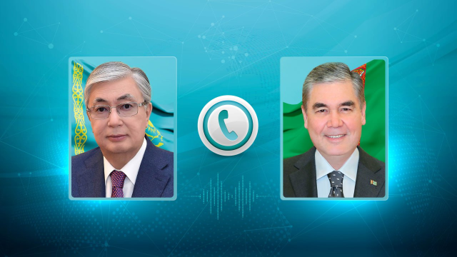 Мемлекет басшысы Гурбангулы Бердімұхамедовпен телефон арқылы сөйлесті