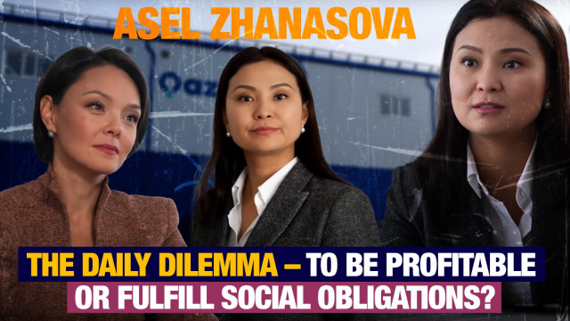 Asel Zhanasova: The daily dilemma – to be profitable or fulfill social obligations?