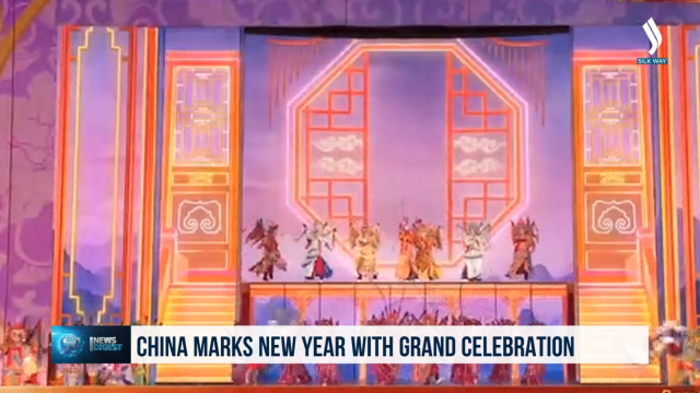 China marks new year with grand celebration