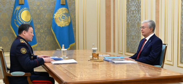 Қазақстан Президенті Ішкі істер министрін қабылдады