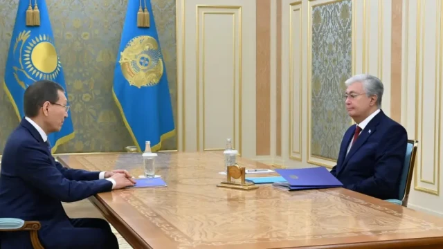 Қосим-Жўмарт Тўқаев Марказий Сайлов комиссияси раисини қабул қилди