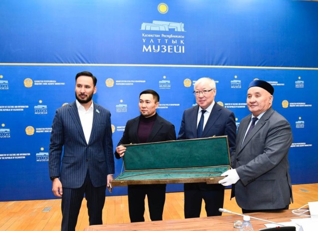 National Museum’s collection replenished with Kazakh batyr’s sword