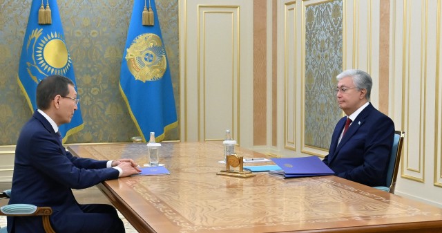 President Tokayev receives CEC Chairman