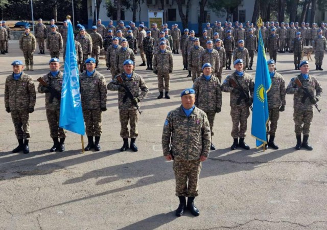 Қазақстандық бітімгерлер БҰҰ-ның медальдарымен марапатталды