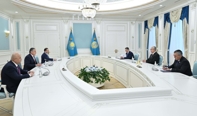 Қозоғистон Президенти Тожикистон Ташқи ишлар вазирини қабул қилди