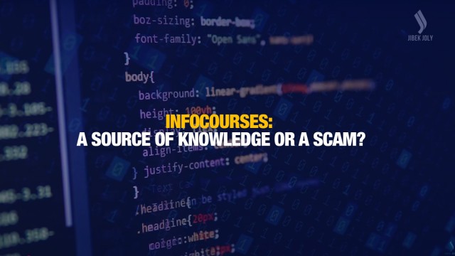 Infocourses: A source of knowledge or a scam?