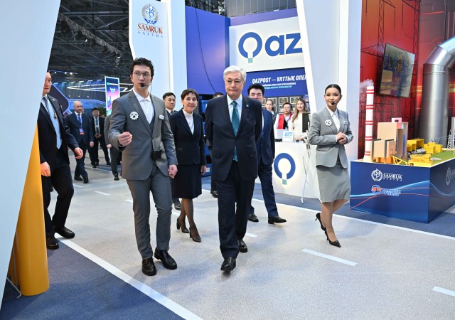 Kazakh President attends City of Working Professions festival