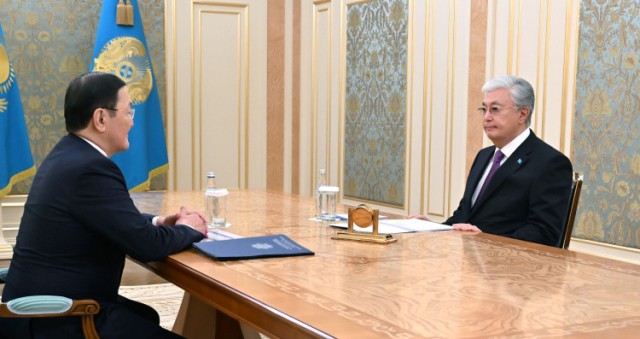Казакстан президенти Башкы прокурорду кабыл алды