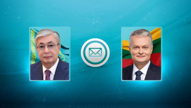 К. Токаев Литва президентине куттуктоо телеграммасын жолдоду