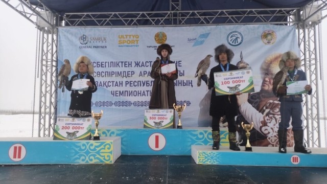Түркістан облысында құсбегілердің Республикалық чемпионаты өтті