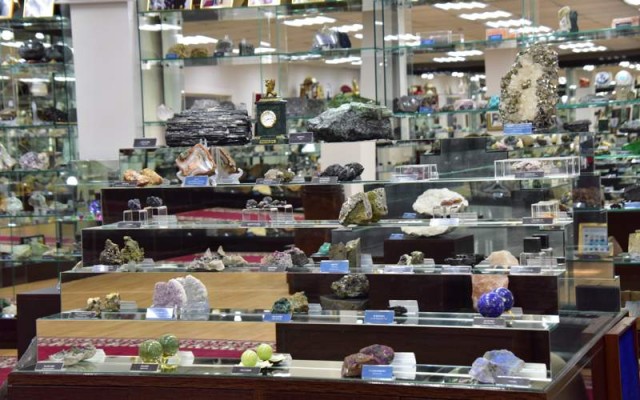 Rare stones on display at Astana’s Mineralogical Museum