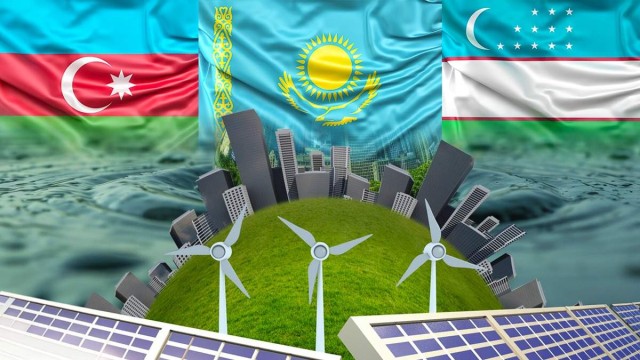Kazakhstan, Uzbekistan, Azerbaijan to build green energy corridor to Europe
