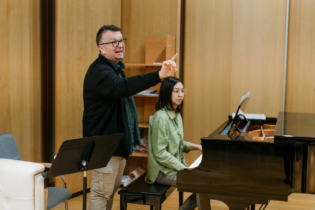 Машҳур итальянский баритон «Астана Опера»да мастер-класс ўтказяпти