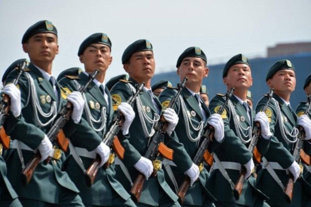 Казакстан аскер күчтөрүнүн жаңы бөлүмү