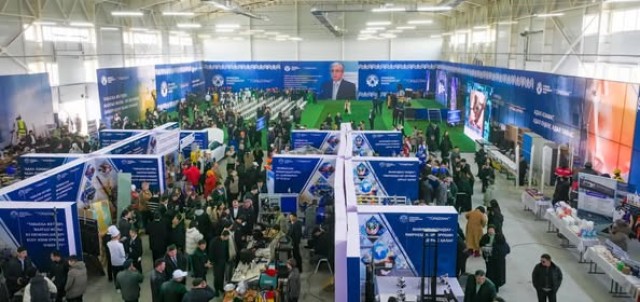 Түркістан облысында жұмысшы мамандықтар шеруі өтті