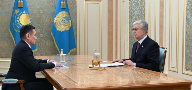 Президент Чыгыш Казакстан облусунун акимин кабыл алды