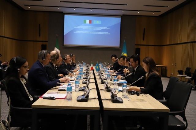 Kazakistan ve İtalya arasında ticaret, ekonomik ve yatırım işbirliğinin geliştirilmesine yönelik beklentiler