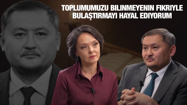 Sayasat Nurbek: Toplumumuzu bilinmeyenin fikriyle bulaştırmayı hayal ediyorum