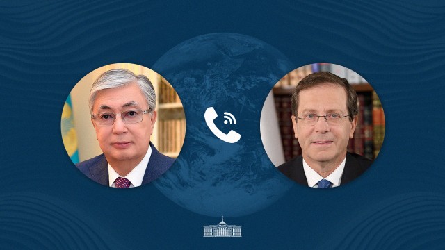 Состоялся телефонный разговор между Президентами Казахстана и Израиля