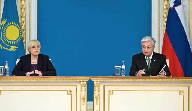 President Tokayev: Slovenia is an important partner of Kazakhstan in the EU